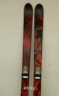 Movement Thunder 187cm 122-89-111 Twin-Tip Skis withMovement Light Bindings GREAT