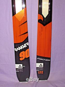 NEW Fischer RANGER 90 Ti all mountain skis 172cm with Freeski Rocker no bindings