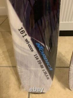 NEW! Nordica Women's BELLE TO BELLE Ski 161cm 114/78/98 All Mountain $599 MSRP