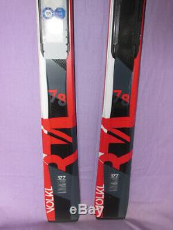 NEW! Volkl RTM 78 All-Mountain Skis with Tip Rocker 177cm with 4Motion 12.0 Bindings