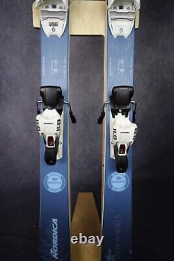 New Nordica Santa Ana 80 S Skis Size 160 CM With Marker Bindings