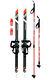 Nordic Rocks Touring Ski Set NO Ski Boots Required Step-In Bindings Poles