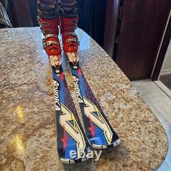 Nordica 143 cm Skis, Bindings & Size 6 US Boys Lange Boots Package Deal