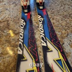 Nordica 143 cm Skis, Bindings & Size 6 US Boys Lange Boots Package Deal