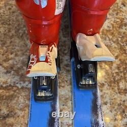 Nordica 143 cm Skis, Bindings & Size 6 US Boys Lange Boots Package Deal