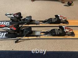 Nordica Hot Rod NITROUS All Mountain Skis 162cm With Adjustable Marker Bindings