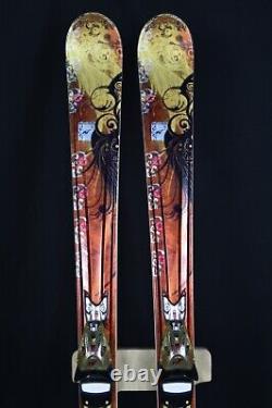 Nordica Infinite Skis Size 162 CM With Nordica Bindings