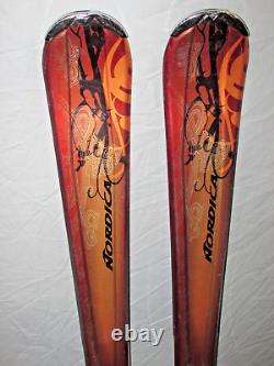 Nordica MINT women's skis 152cm with Nordica N Sport 10 XCT adjustable bindings