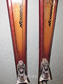 Nordica MINT women's skis 152cm with Nordica N Sport 10 XCT adjustable bindings