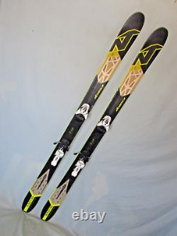 Nordica NRGY 90 Tip Rocker all mountain skis 177cm with Salomon Z12 ski bindings