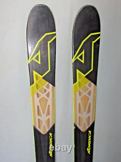 Nordica NRGY 90 Tip Rocker all mountain skis 177cm with Salomon Z12 ski bindings