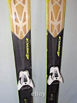 Nordica NRGY 90 Tip Rocker all mountain skis 177cm with Salomon Z12 ski bindings