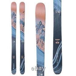 Nordica Santa Ana 97 Women's All-Mountain Skis, Blue/Salmon, 161cm MY24