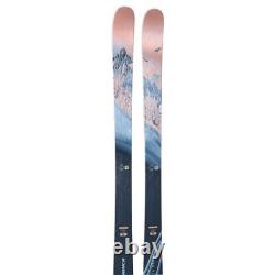 Nordica Santa Ana 97 Women's All-Mountain Skis, Blue/Salmon, 161cm MY24