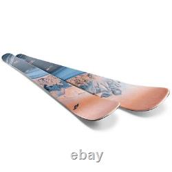 Nordica Santa Ana 97 Women's All-Mountain Skis, Blue/Salmon, 161cm MY24