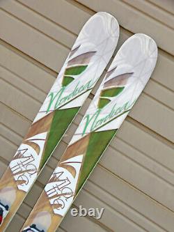 Nordica WILDFIRE 169cm Women's All-Mtn Skis Marker Tour F12 AT Bindings