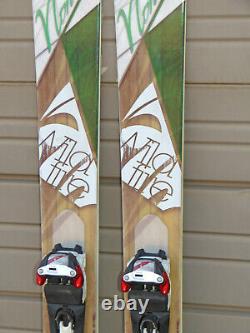 Nordica WILDFIRE 169cm Women's All-Mtn Skis Marker Tour F12 AT Bindings