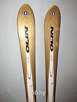 OLIN DTV all mountain carving skis 167cm witg Marker 10.0 TLT ski bindings SNOW