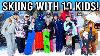 Our First Ski Trip With 10 Kids