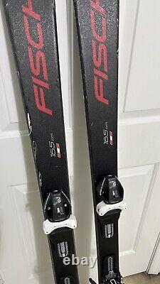 Preowned Fischer Unisex PRO MTN FIRE Downhill Ski / Rs9 Bindings Combo 165cm