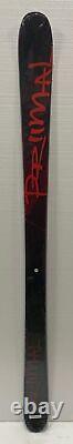 Primal Twin Tip All-mountain Skis 155cm (red/black) No Bindings