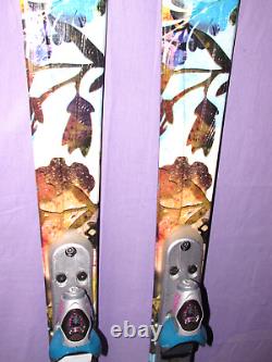 ROXY ALA women's girl's all mtn skis 146cm with ROXY 9.0 adjustable ski bindings