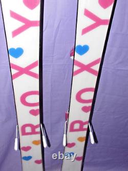 ROXY Sweetheart girl's jr all mountain skis 110cm with ROXY 4.5 youth bindings