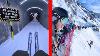 Riskante Tunnel Fahrt Auf Ski Gef Hrlichste Skipiste Der Welt