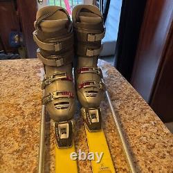 Rossignol 198 cm Skis Dualtec Generation Course 9S Racing, Bindings Boots, Poles