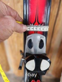 Rossignol Bandit XX Freeride Skis withSalomon Bindings Size 184 Red Used