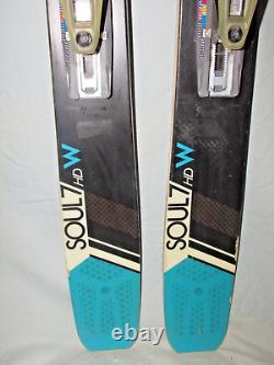 Rossignol SOUL 7 HD W women's skis 162cm with LOOK NX 12 DEMO adjustable bindings