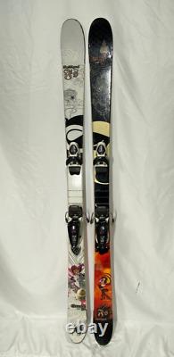 Rossignol Scratch Girl FS Twin Tip Skis 148 Roxy Bindings All Mountain Pipe Park