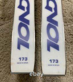 Rossignol VR LC Carbon 173 Skis Purple Marker M31 EPS Bindings Ski Poles 48