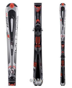 Rossignol Zenith Z5 TPI2 Skis with Axial2 120 Bindings & Ski Poles 5086 ALLOY