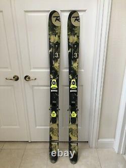Rossignol skis with bindings 168 cm. Powder All Mountain