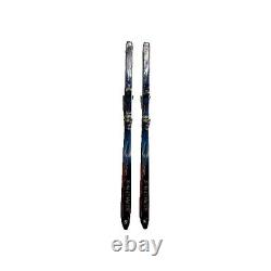 SALOMON Force 9.1 Monocoque 180cm Skis Blue and Red