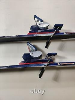 SALOMON Force 9.1 Monocoque 180cm Skis Blue and Red