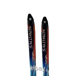 SALOMON Force 9.1 Monocoque 180cm Skis Blue and Red