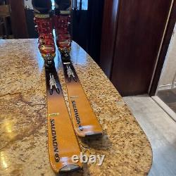 SALOMON Scream 10 Pilot 180 Skis With Salomon S912 Bindings, Nordica 28.5 Boots