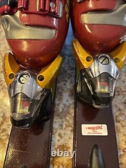 SALOMON Scream 10 Pilot 180 Skis With Salomon S912 Bindings, Nordica 28.5 Boots