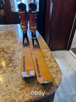 SALOMON Scream 10 Pilot 180 Skis With Salomon S912 Bindings, Nordica 28.5 Boots