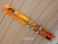 Salomon 1080 TenEighty Freeride Twin Tip SKIS 181cm Sal 912Ti Bindings SNOW