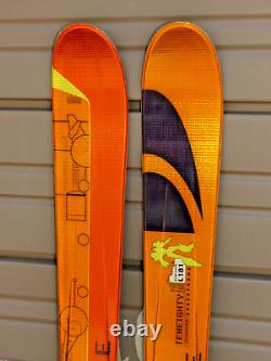 Salomon 1080 TenEighty Freeride Twin Tip SKIS 181cm Sal 912Ti Bindings SNOW