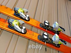 Salomon 1080 TenEighty Freeride Twin Tip SKIS 181cm Sal 912Ti Bindings SNOW