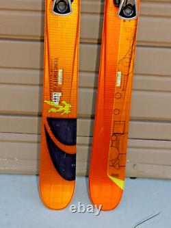 Salomon 1080 TenEighty Freeride Twin Tip SKIS 181cm Sal 912Ti Bindings SNOW