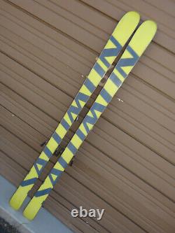 Salomon 1080 TenEighty Freeride Twin Tip SKIS 181cm Sal 912Ti Bindings SNOW