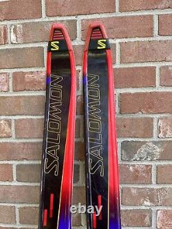 Salomon 8E 2S Equipe 8000 198 cm Skis Salomon Synchro Center Bindings
