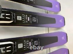 Salomon AIRA 84 Ti Skis & Z11 Bindings 158,165,172 cm Tuned Waxed Purple'18/'19