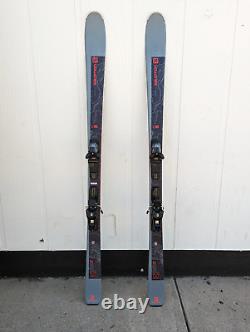 Salomon Distance 76 all mountain rocker skis with bindings, 180cm
