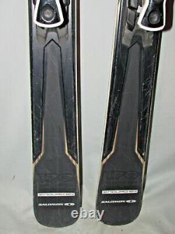 Salomon ENDURO 84 X-WING skis 170cm with Salomon Z12 Smartrak adjustable bindings